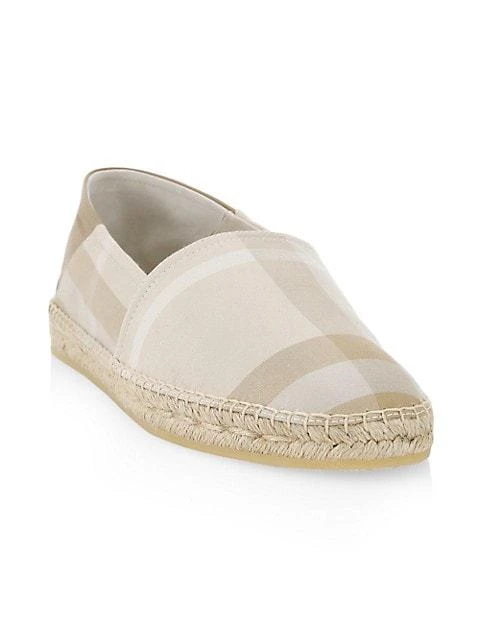 商品Burberry|Check Print Espadrilles,价格¥4112,第2张图片详细描述