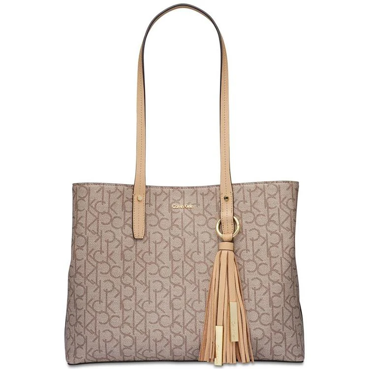 商品Calvin Klein|Maggie Signature Tote,价格¥702,第1张图片