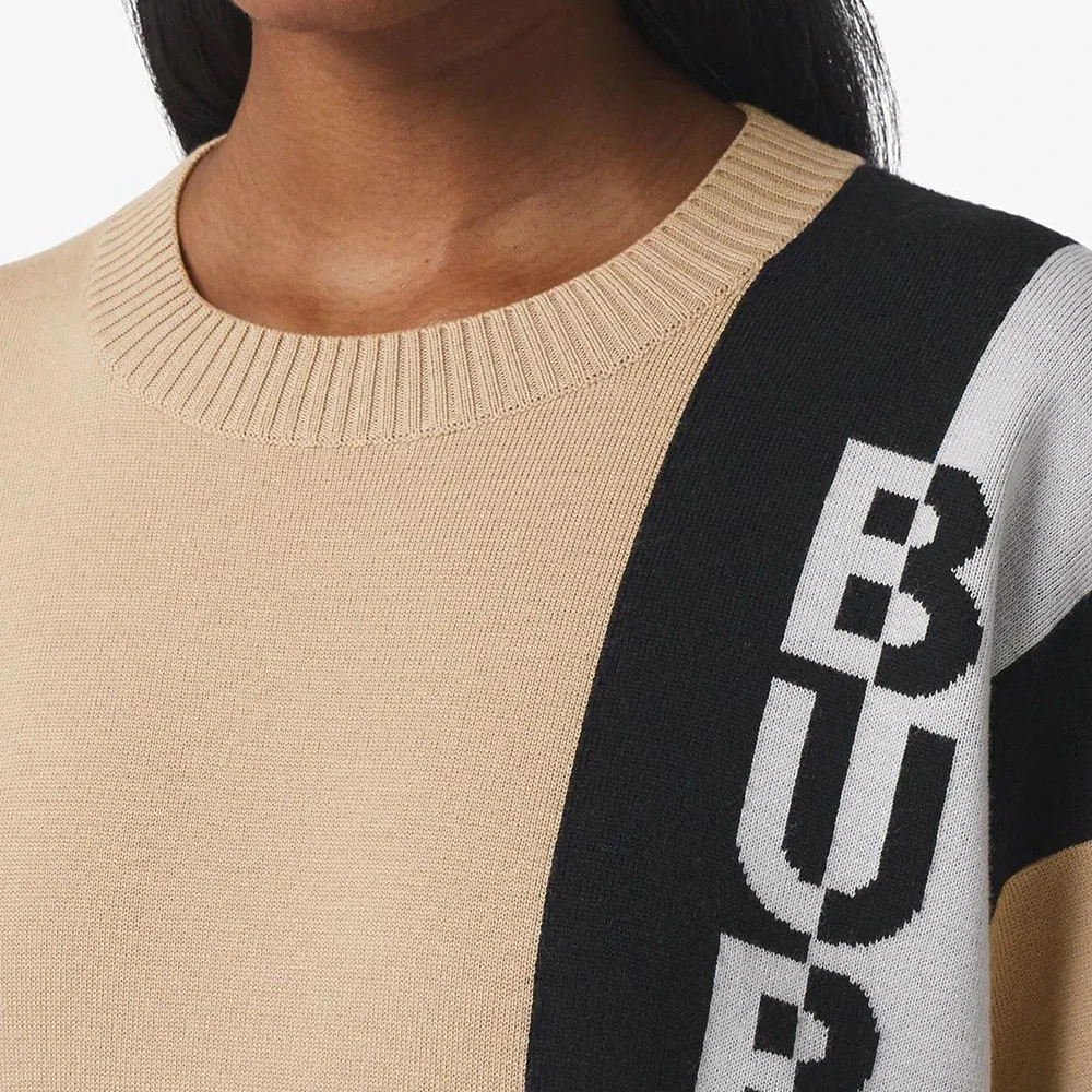 BURBERRY 米色女士针织衫/毛衣 8039185 商品