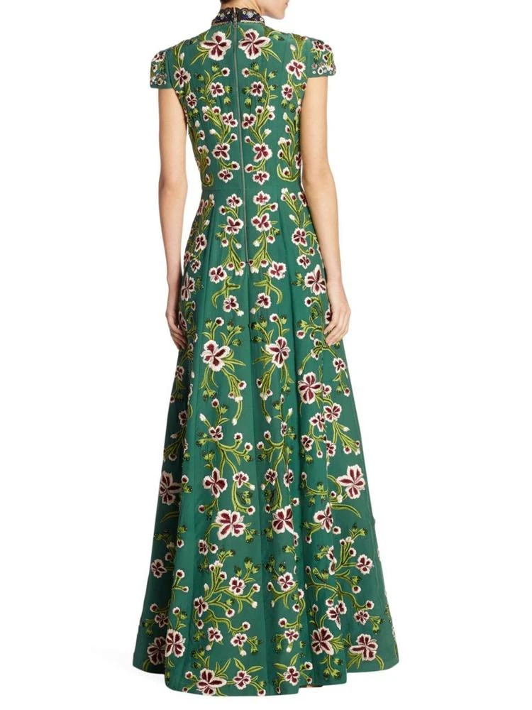 商品Alice + Olivia|Nidia Embellished Floor-Length Gown,价格¥14957,第2张图片详细描述