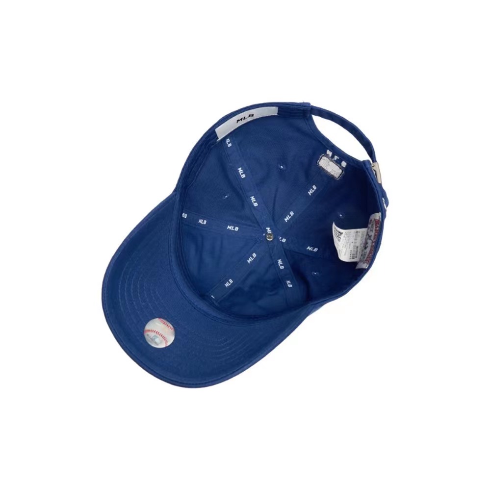 【享贝家】MLB 棒球帽复古大LA运动休闲鸭舌帽  男女同款 蓝色 3ACP6601NK0025-07NYS商品第5张图片规格展示