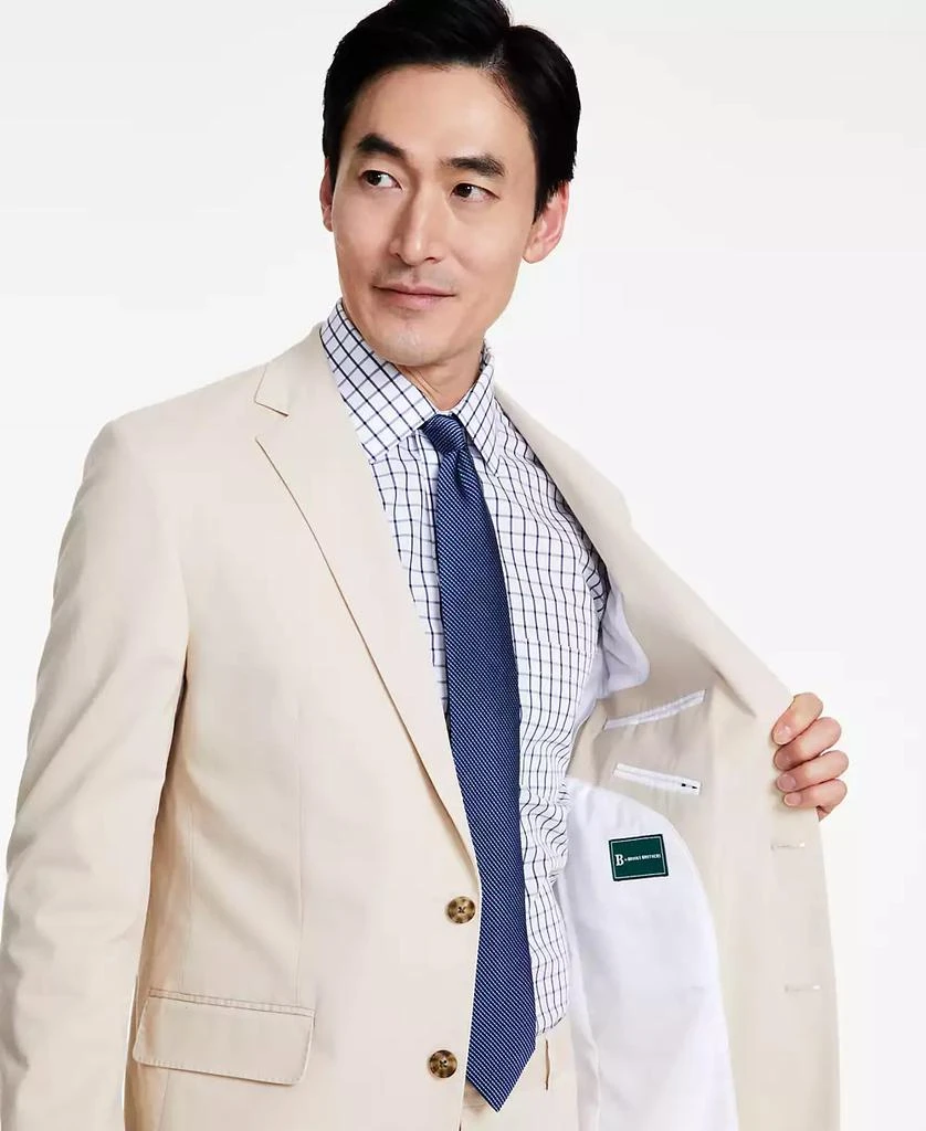 商品Brooks Brothers|Men's Classic-Fit Stretch Solid Suit Jacket,价格¥2020,第4张图片详细描述