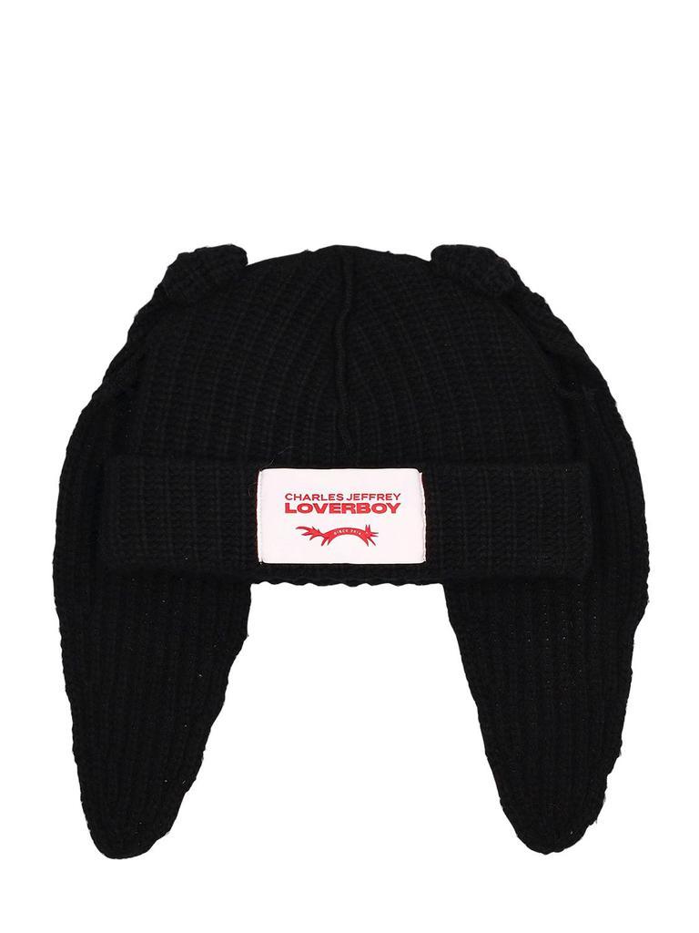 商品Charles Jeffrey Loverboy|Chunky Rabbit Wool Blend Beanie,价格¥1755,第1张图片