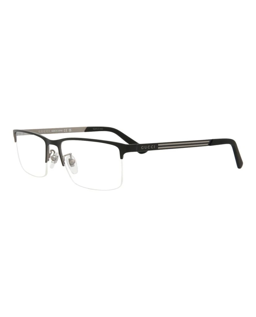 商品Gucci|Square-Frame Metal Optical Frames,价格¥949,第2张图片详细描述