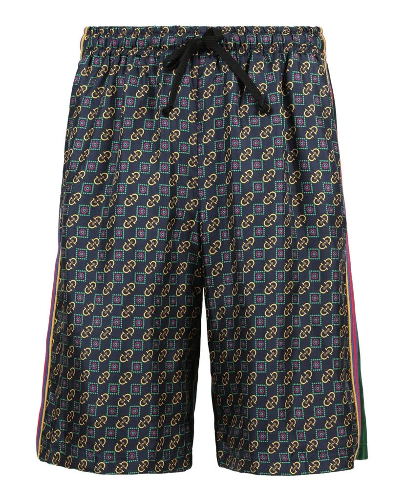 商品Gucci|Horsebit and Basketweave Cotton Shorts,价格¥2847,第1张图片