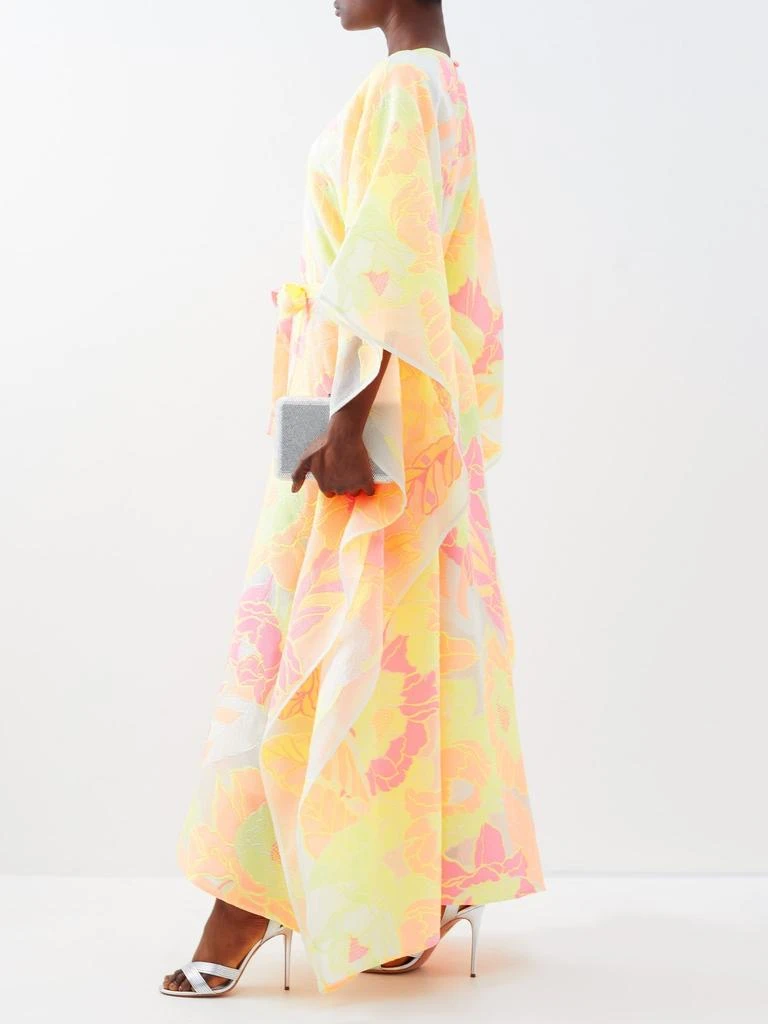 商品Taller Marmo|Flower Power devoré kaftan gown,价格¥4188,第2张图片详细描述