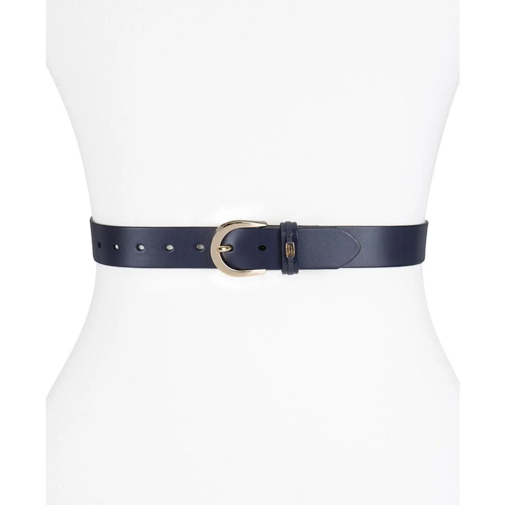 商品Tommy Hilfiger|Women's Signature Leather Jean Belt,价格¥331,第5张图片详细描述