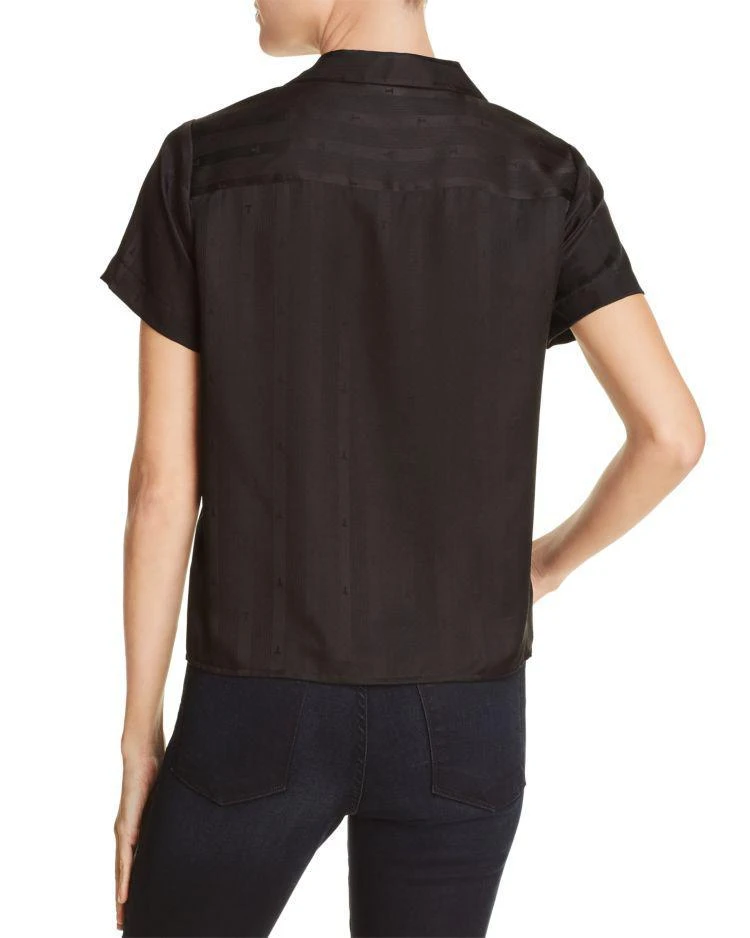 商品Alexander Wang|Striped Silk Jacquard Shirt,价格¥1412,第2张图片详细描述