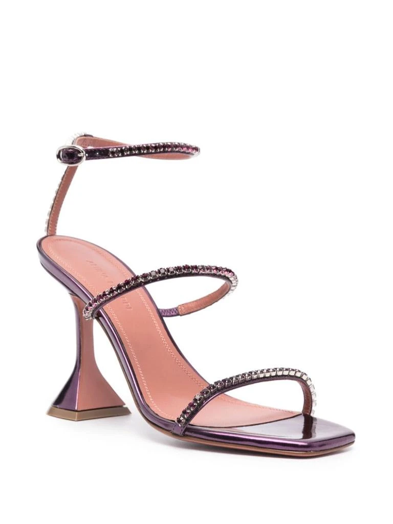 商品Amina Muaddi|GILDA MIRROR SANDALS,价格¥5076,第4张图片详细描述
