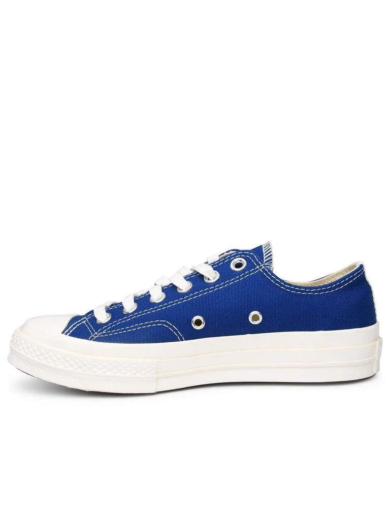 商品Comme des Garcons|Blue Canvas Sneakers,价格¥1327,第3张图片详细描述