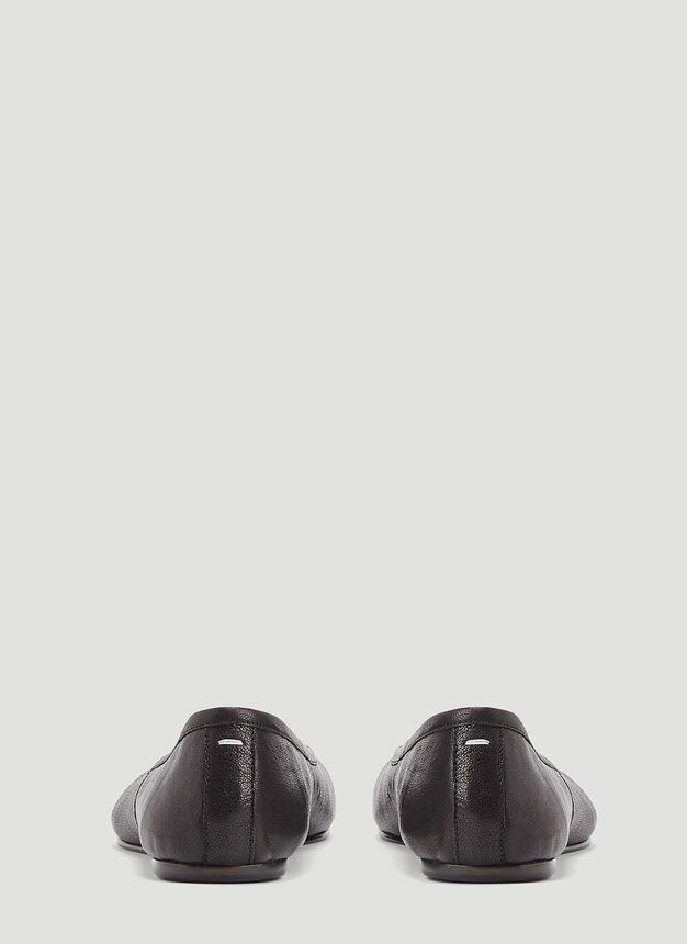 商品MAISON MARGIELA|Tabi Ballerina Pumps in Black,价格¥4878,第6张图片详细描述