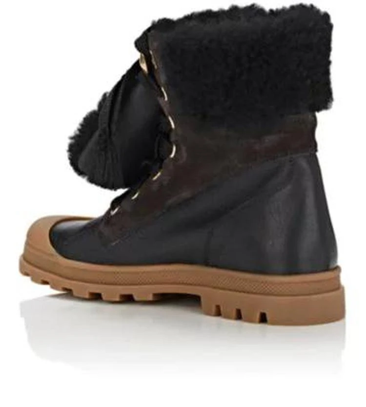 商品Chloé|Parker Shearling-Lined Sneakerboots,价格¥2447,第3张图片详细描述