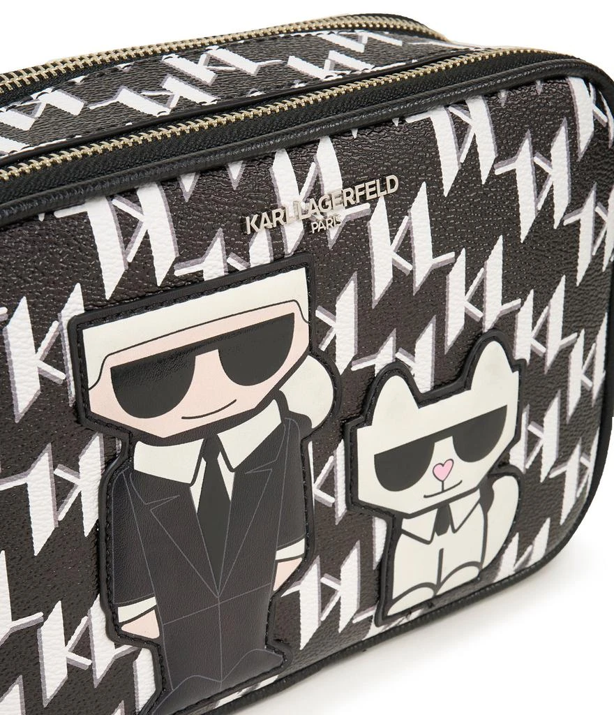 商品Karl Lagerfeld Paris|MAYBELLE KARL DUO CAMERA CROSSBODY,价格¥867,第4张图片详细描述