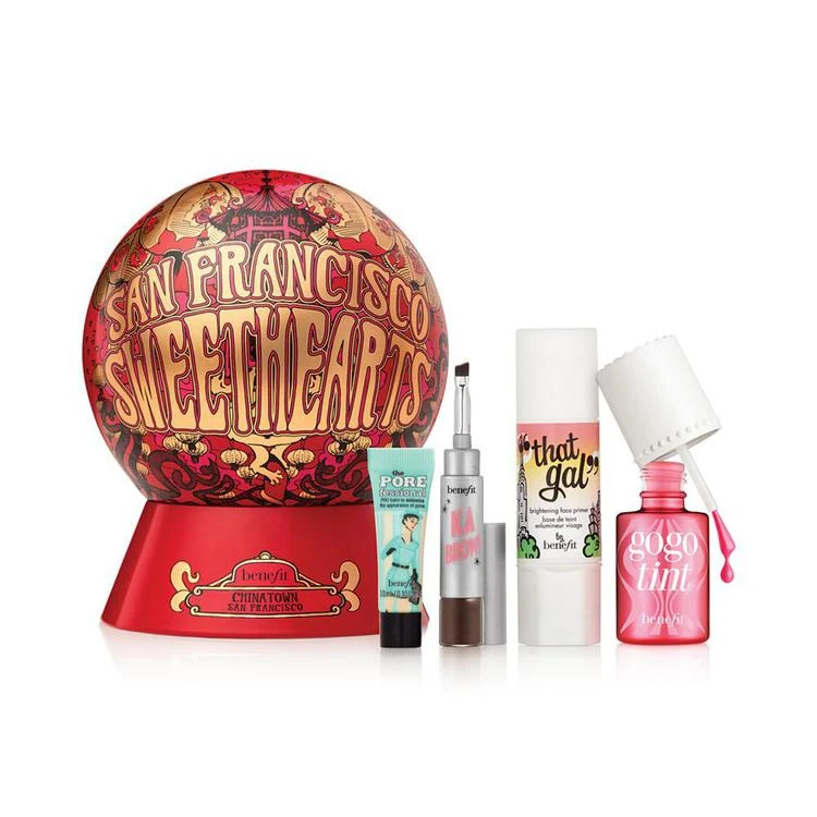 商品Benefit Cosmetics|旧金山爱人圣诞四件套装 - 2017圣诞限量,价格¥145,第2张图片详细描述