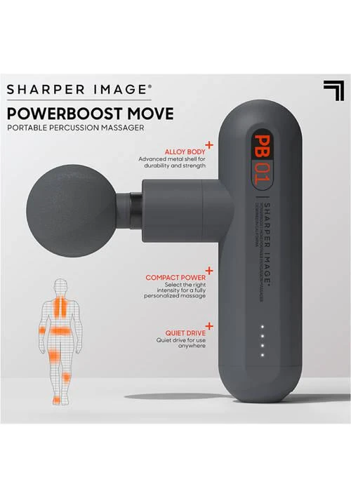 商品Sharper Image|Image Powerboost Move Portable Massager,价格¥435,第2张图片详细描述