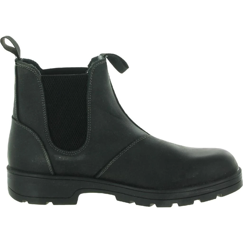 商品Steve Madden|Steve Madden Mens Builder Leather Pull On Work & Safety Boot,价格¥246,第3张图片详细描述