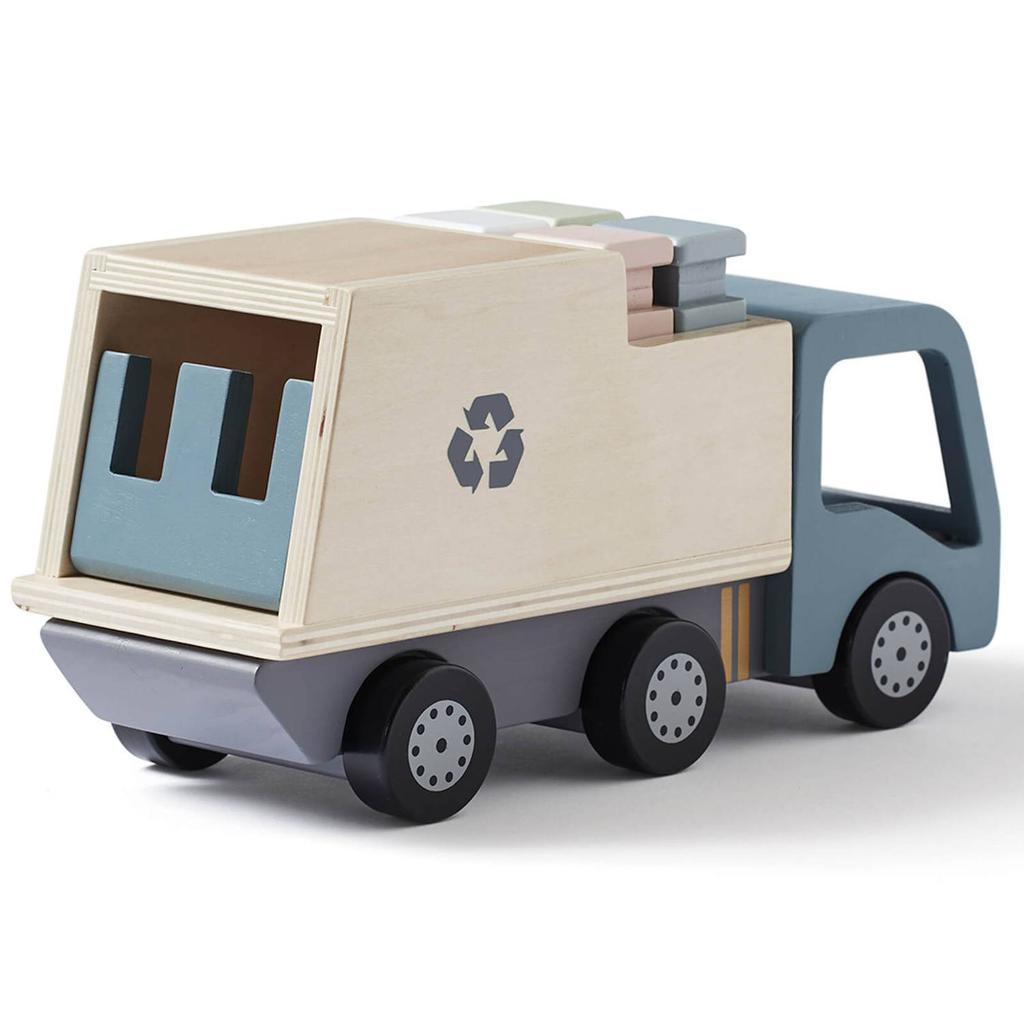 商品Kids Concept|Kids Concept Garbage Truck - Grey,价格¥371,第5张图片详细描述
