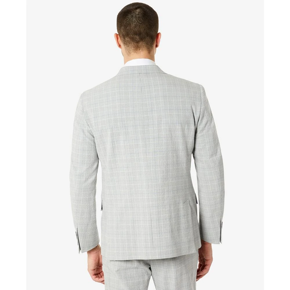 商品Ralph Lauren|Men's UltraFlex Classic-Fit Seersucker Plaid Suit Separate Jacket,价格¥1077,第2张图片详细描述