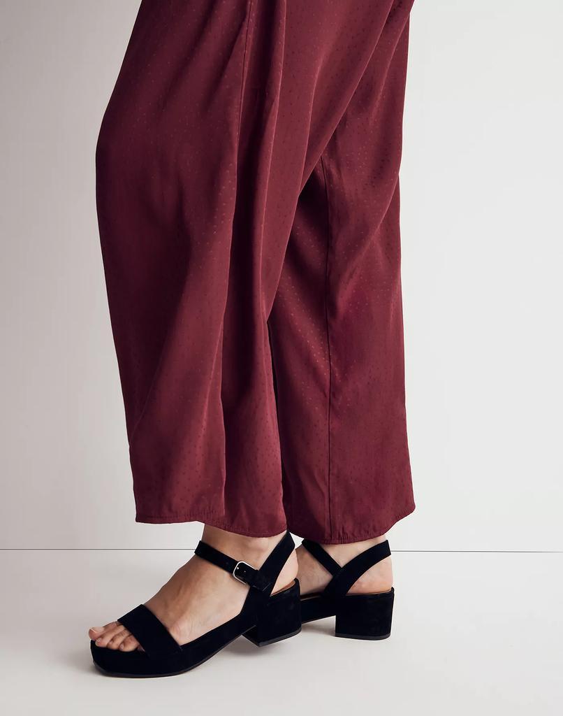 商品Madewell|The Lina Platform Sandal in Suede,价格¥1090,第6张图片详细描述