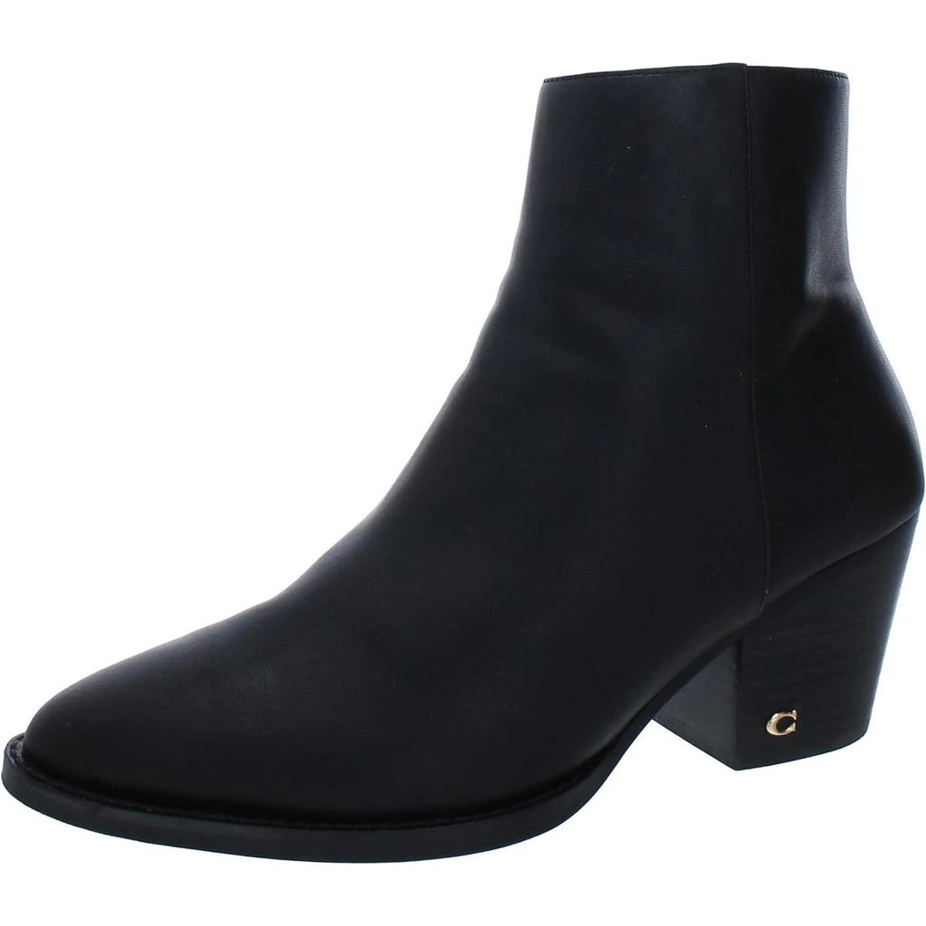 商品Coach|Coach Womens Pacey Faux Leather Pointed Toe Booties,价格¥757,第1张图片