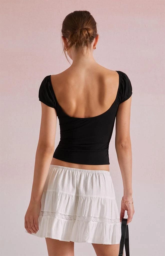 商品Beverly and Beck|Daisy Corset T-Shirt,价格¥125,第4张图片详细描述