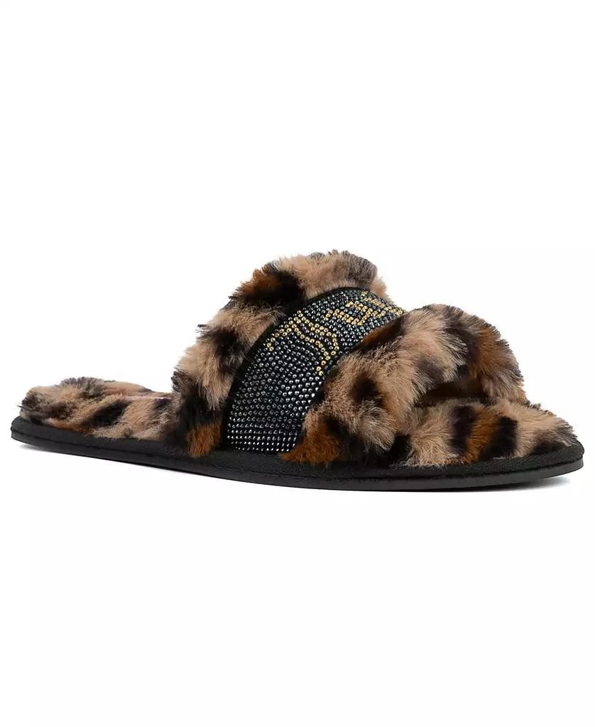 商品Juicy Couture|Women's Gravity 2 Embellished Slippers,价格¥296,第1张图片