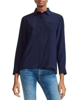 商品Maje|Cela Silk Shirt,价格¥1094,第1张图片