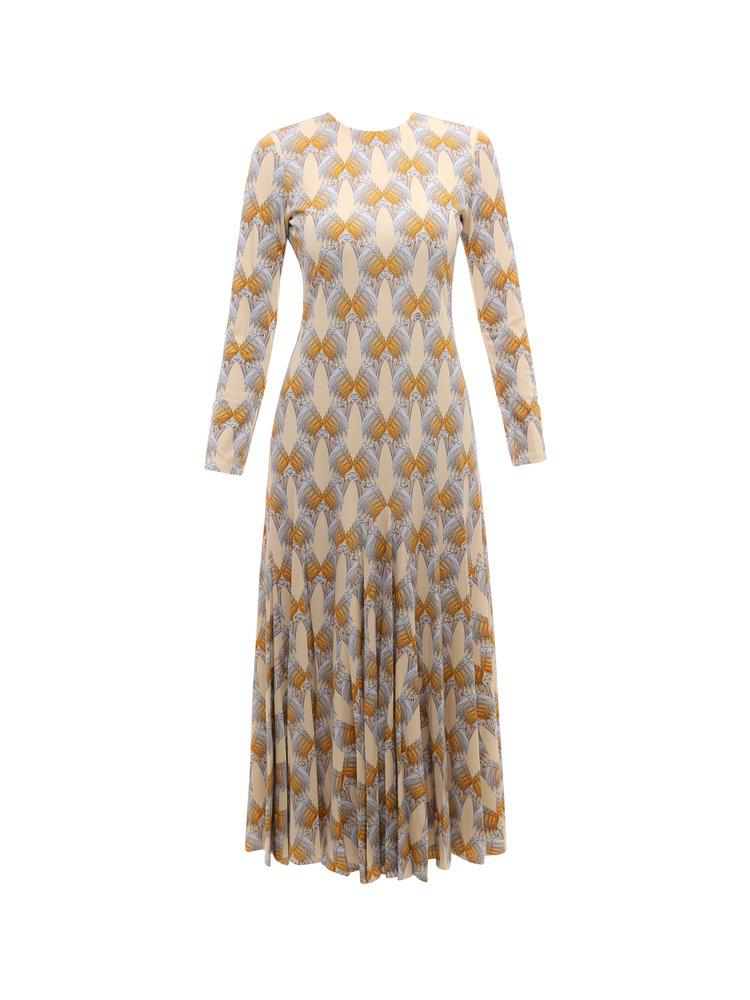 Tory Burch Bird-Printed Sheath Dress商品第1张图片规格展示