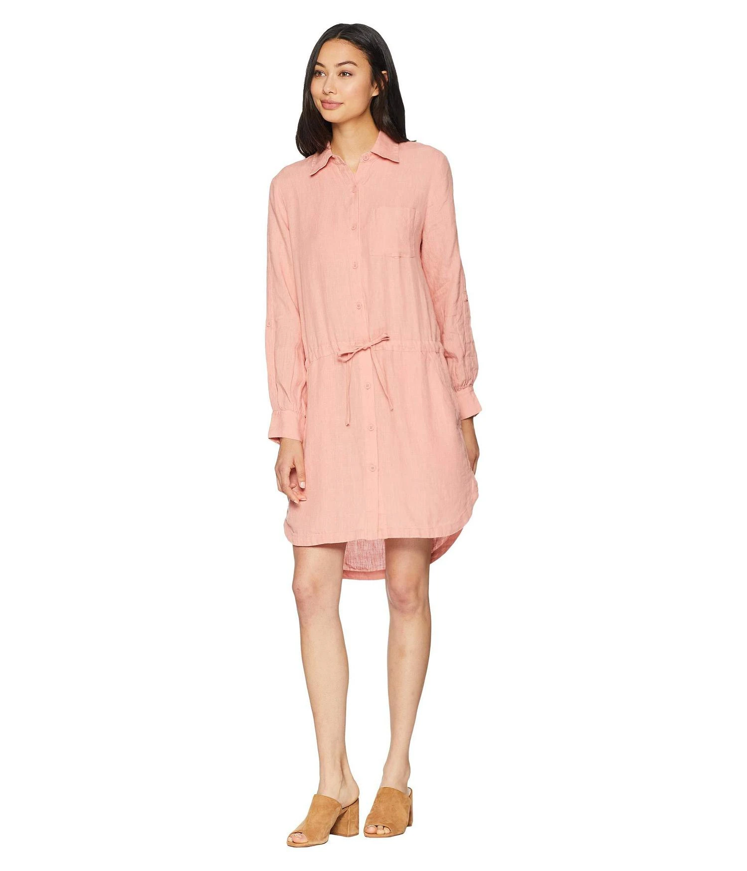 商品Juicy Couture|Washed Linen Shirtdress,价格¥213,第2张图片详细描述