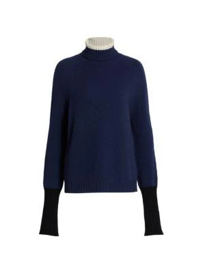 Colorblock Turtleneck Sweater 商品