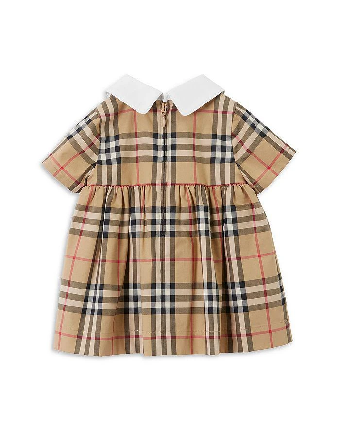 商品Burberry|Girls' Check Stretch Cotton Dress with Bloomers - Baby,价格¥3028,第2张图片详细描述