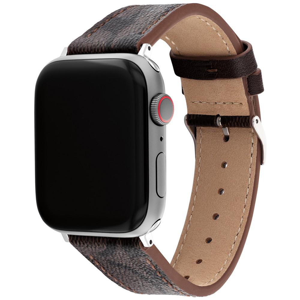 Mahogany Canvas 42/44/45mm Apple Watch® Band商品第3张图片规格展示