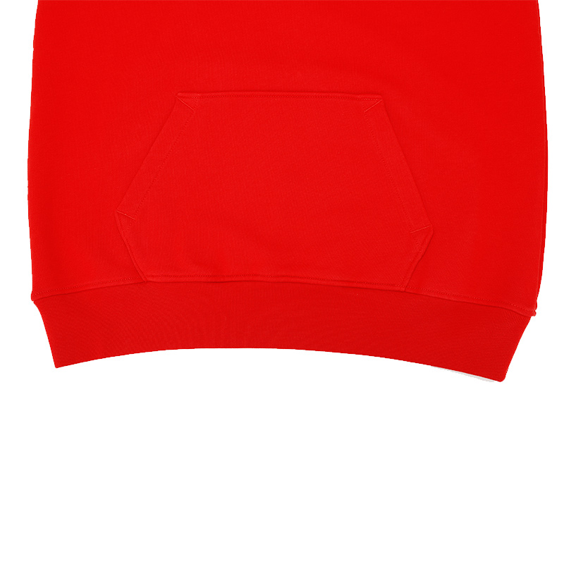 MOSCHINO 莫斯奇诺 女士大红色棉质休闲连帽卫衣17095527 V1115 （清仓特价）商品第4张图片规格展示