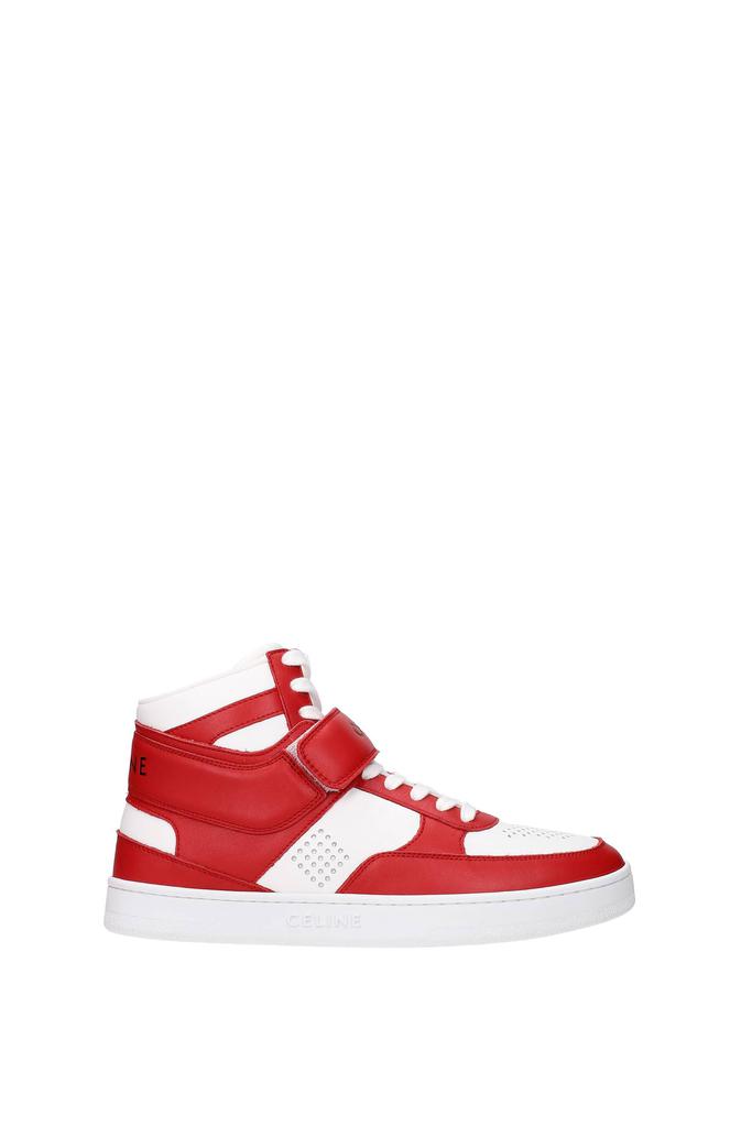 Sneakers Leather Red Optic White商品第1张图片规格展示