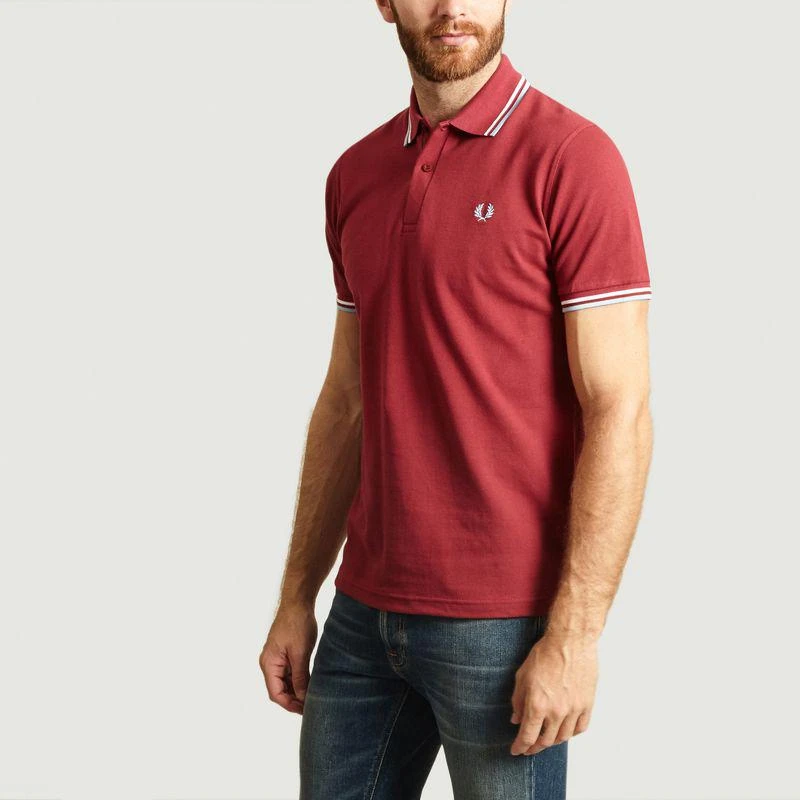 商品Fred Perry|M12 Polo Marroon FRED PERRY,价格¥670,第2张图片详细描述