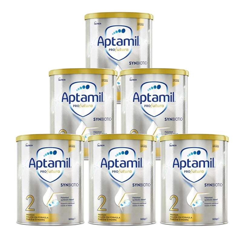 澳洲Aptamil pro爱他美白金版奶粉2段900g/罐 新旧版本随机发（保税仓发货）（预售3个工作日内发货） 商品