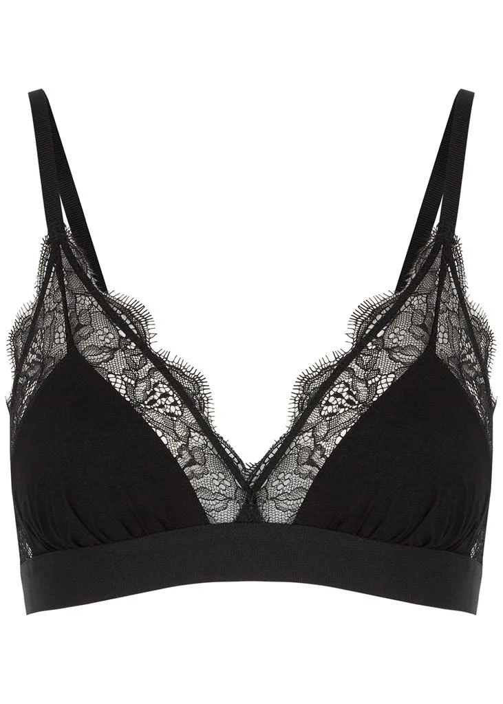 商品LOVE STORIES|Love Lace black soft-cup bra,价格¥592,第1张图片