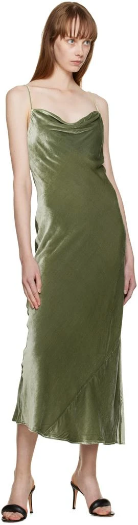 商品Reformation|Green Salamanca Maxi Dress,价格¥3005,第4张图片详细描述