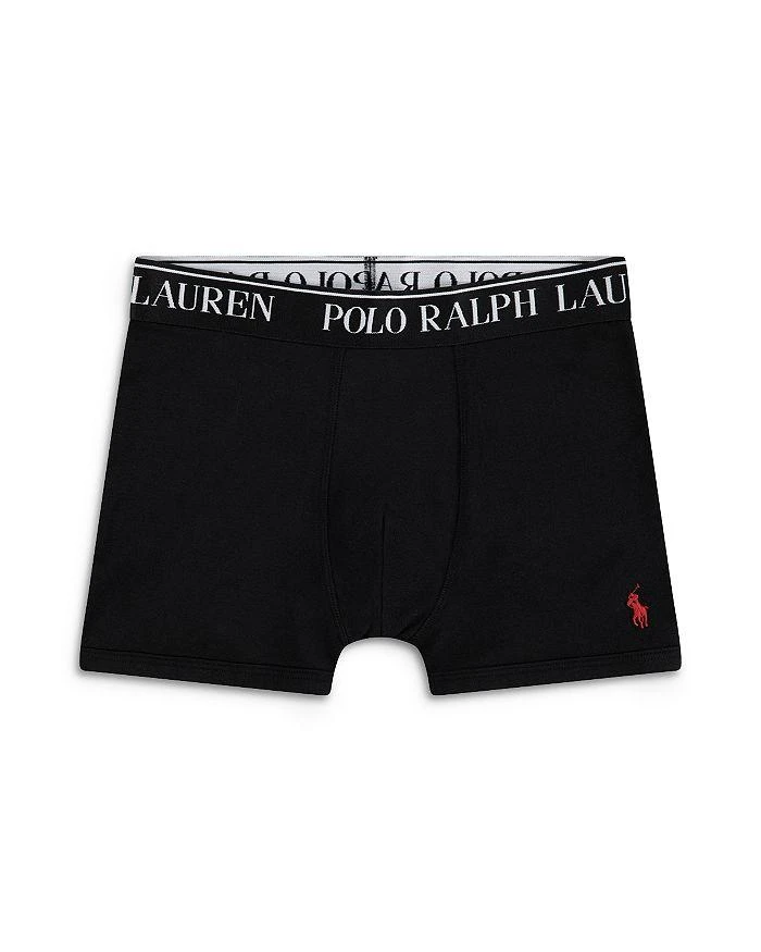 商品Ralph Lauren|Boys' Cotton Stretch Jersey Boxer Briefs, Pack of 5 - Big Kid,价格¥301,第3张图片详细描述