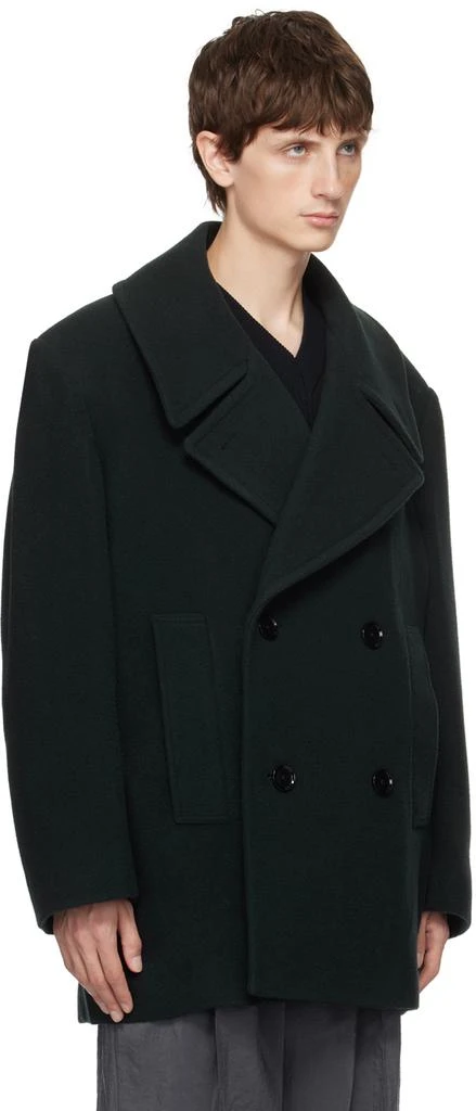 商品Lemaire|Green Maxi Peacoat,价格¥4944,第2张图片详细描述