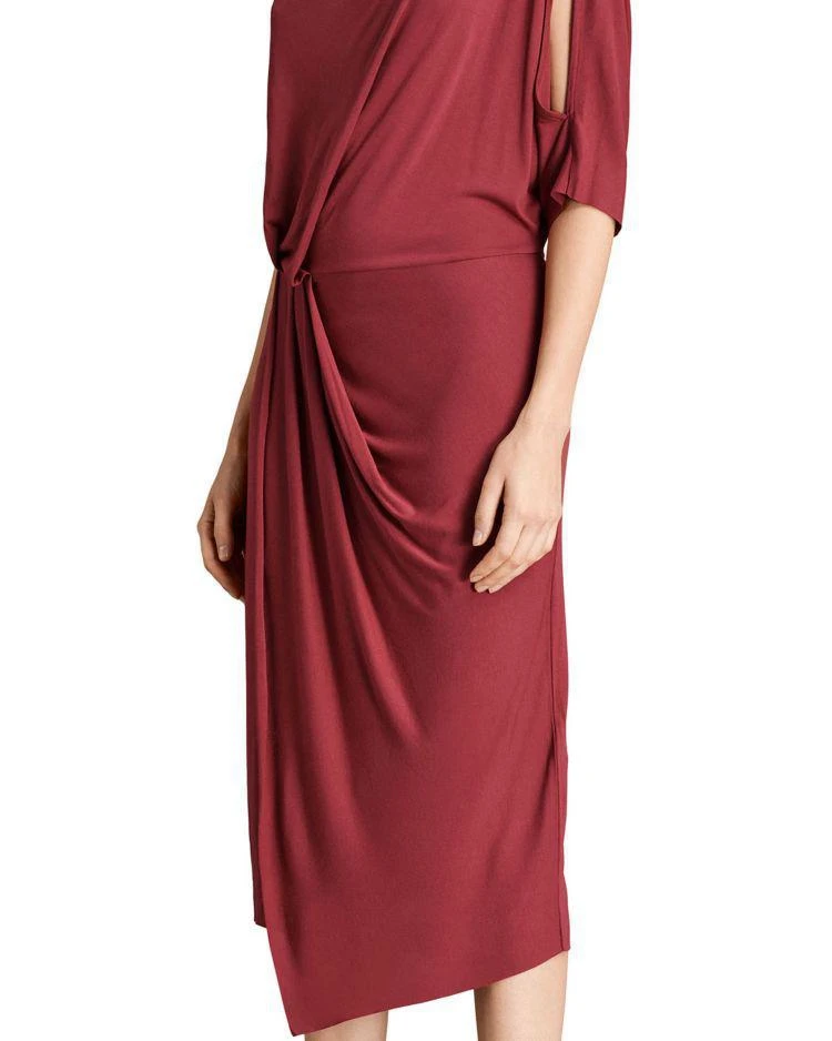 商品ALL SAINTS|Sina Cold-Shoulder Dress - 100% Exclusive,价格¥661,第5张图片详细描述