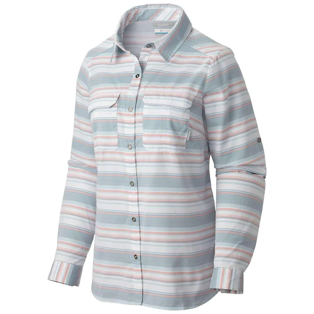 商品Columbia|Columbia Women's Pilsner Peak Stripe LS Shirt,价格¥281,第1张图片