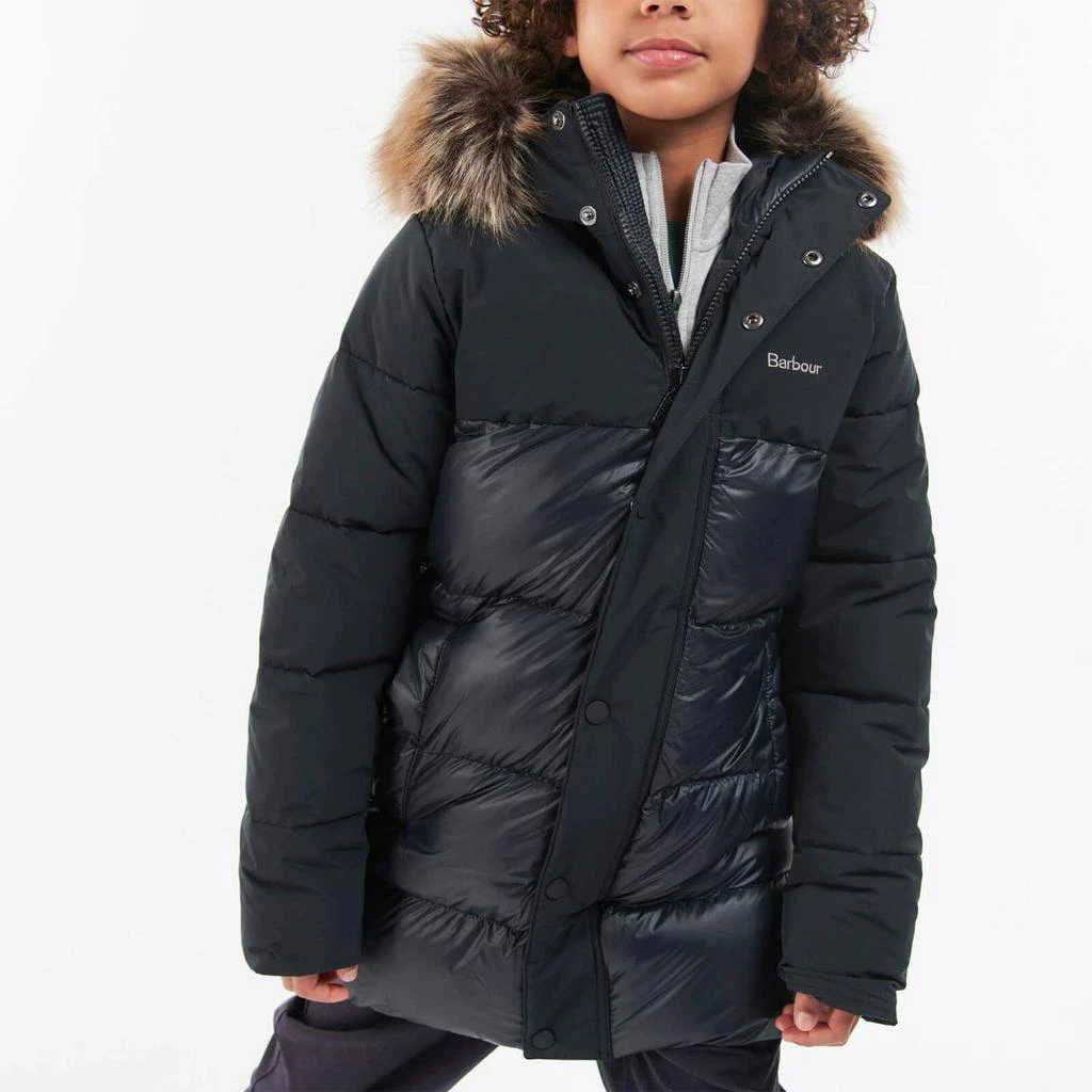 商品Barbour|Barbour Kids’ Newland Contrast Shell Puffer Jacket,价格¥534,第2张图片详细描述