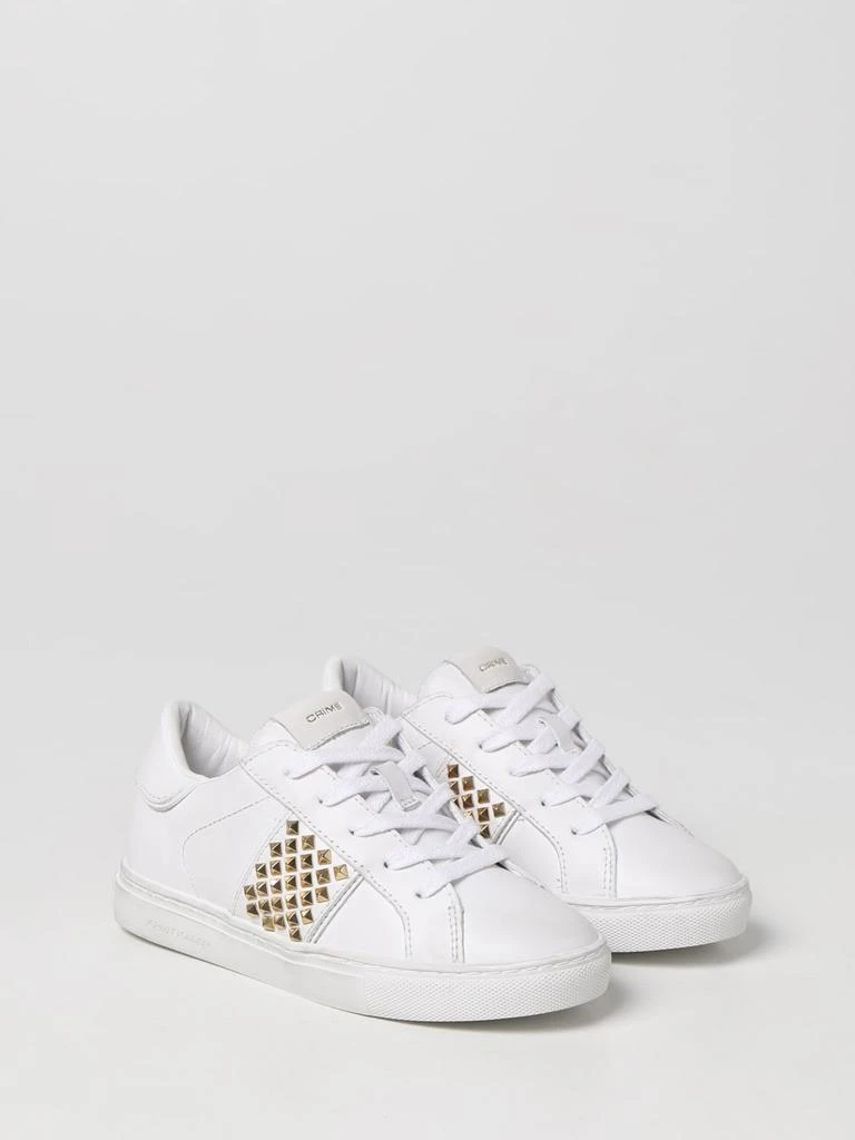 商品Crime London|Crime London sneakers in leather with studs,价格¥338,第2张图片详细描述