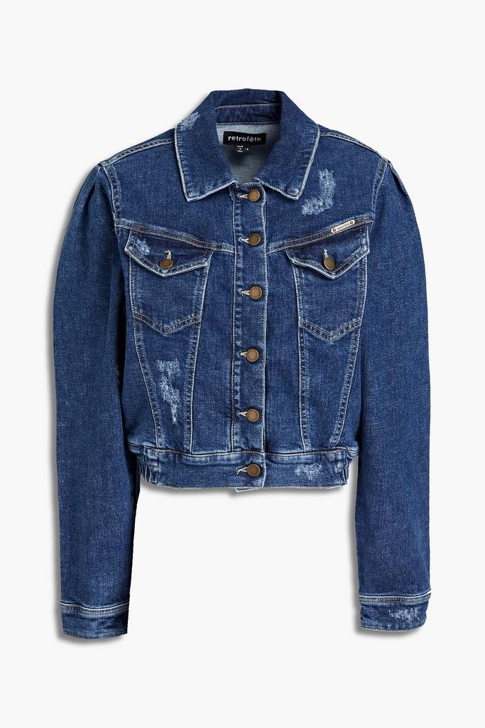 RETROFÊTE | Distressed denim jacket 524.98元 商品图片