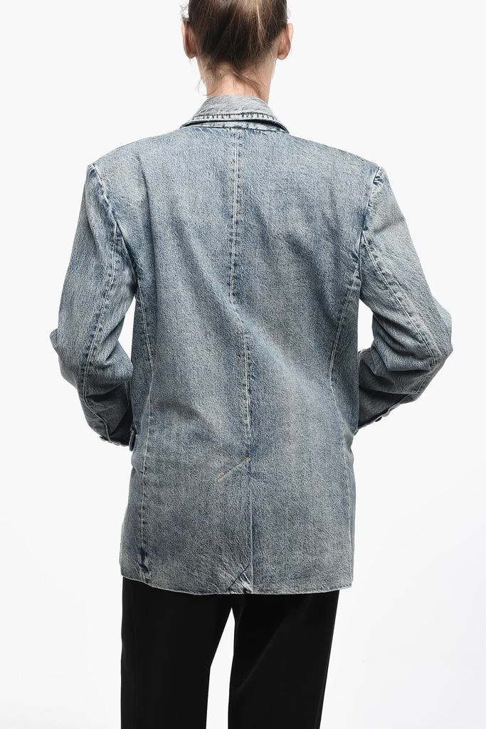 商品Zimmermann|Zimmermann Denim Double-Breasted LUMINOSITY Blazer,价格¥7340,第2张图片详细描述