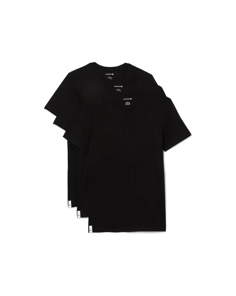 Pack de 3 camisetas Lacoste de cuello redondo y corte ajustado para hombre. image 2