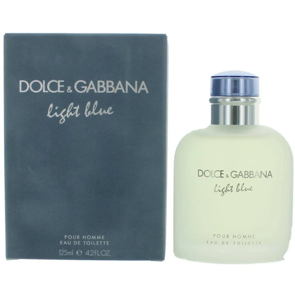 商品Dolce & Gabbana|Dolce & Gabbana Men's Eau De Toilette Spray - Light Blue Masculine Scent, 4.2 oz,价格¥470,第1张图片