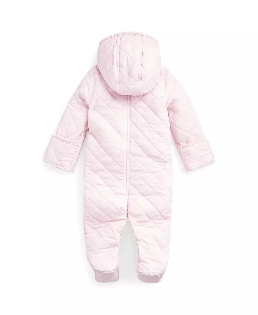 商品Ralph Lauren|Baby Boys Water-Repellent Hooded Barn Bunting One Piece,价格¥634,第2张图片详细描述