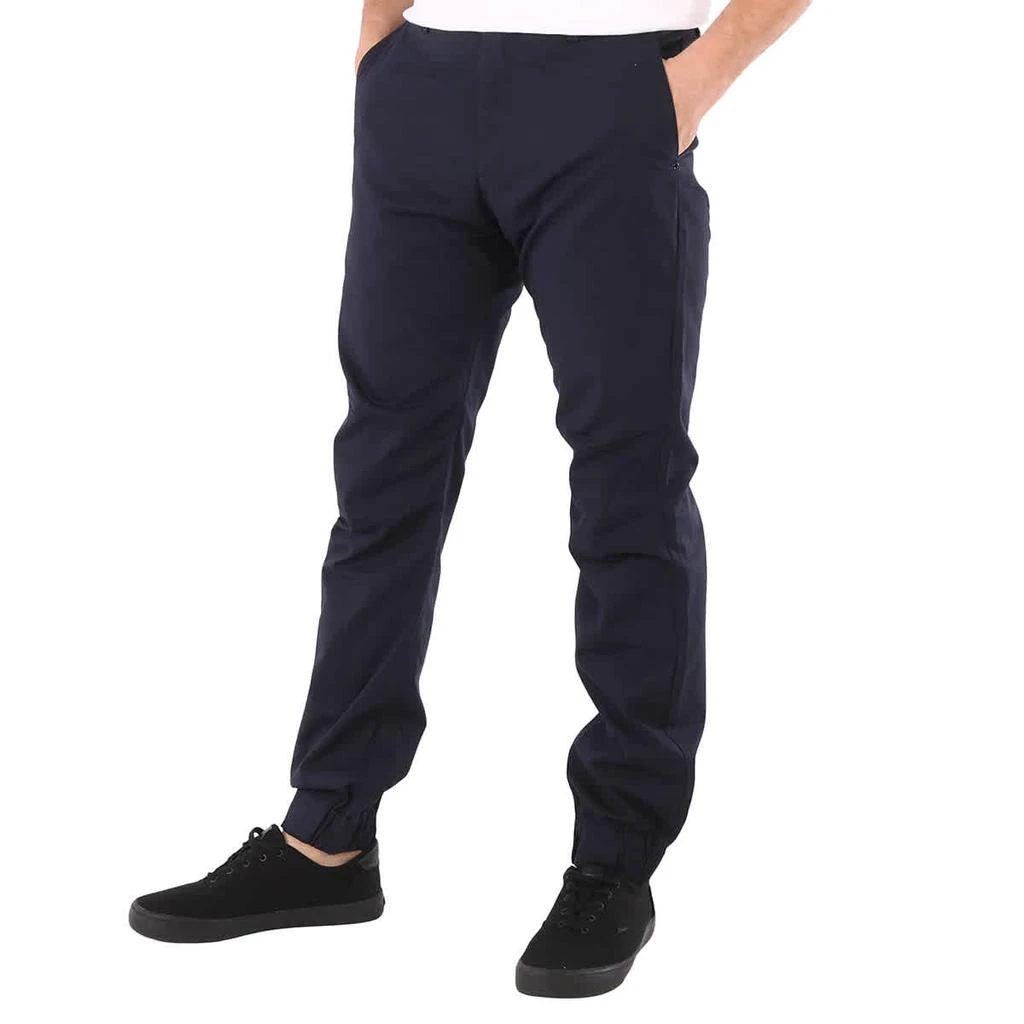 商品Burberry|男款海军蓝 Ripstop 棉质长裤,价格¥1162,第3张图片详细描述